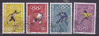 LIECHTENTEIN - 494/497 Obli Cote 3,75 Euros Depart A 10% - Used Stamps