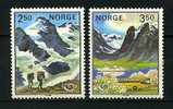 Norvège **n° 837/838 - "Norden 1983" Paysages - Nuevos