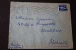 LETTRE :ORAN ALGERIE EX COLONIE FRANCAISE 1953 OMEC FLAMME - Briefe U. Dokumente