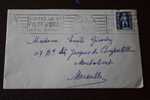 LETTRE :ORAN ALGERIE EX COLONIE FRANCAISE 1953 OMEC FLAMME VISITEZ LA FOIRE> De St Eugéne Oran - Cartas & Documentos