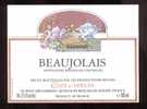 Etiquette De Vin Beaujolais -         Ilustrateur PFo  ? - Musique - Cellier Des Samsons à Quincié En Beaujolais (69) - Muziek & Instrumenten