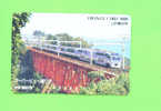 JAPAN -  Orange Picture Rail Ticket/Train As Scan - Mondo