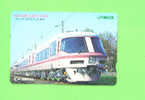 JAPAN -  Orange Picture Rail Ticket/Train As Scan - Wereld