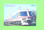 JAPAN -  Orange Picture Rail Ticket/Train As Scan - Wereld