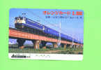 JAPAN -  Orange Picture Rail Ticket/Train As Scan - Welt