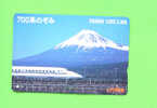 JAPAN -  Orange Picture Rail Ticket/Train As Scan - Monde