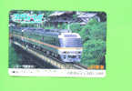 JAPAN -  Orange Picture Rail Ticket/Train As Scan - Monde