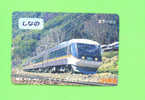 JAPAN -  Orange Picture Rail Ticket/Train As Scan - Monde