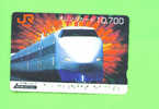 JAPAN -  Orange Picture Rail Ticket/Train As Scan - Mundo