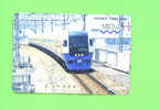 JAPAN -  Orange Picture Rail Ticket/Train As Scan - Monde