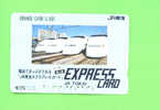 JAPAN -  Orange Picture Rail Ticket/Train As Scan - Monde