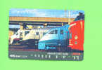 JAPAN -  Orange Picture Rail Ticket/Train As Scan - World