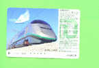 JAPAN -  Orange Picture Rail Ticket/Train As Scan - Mondo