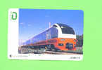 JAPAN -  Orange Picture Rail Ticket/Train As Scan - Monde