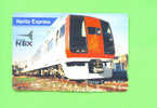 JAPAN -  Orange Picture Rail Ticket/Train As Scan - Welt