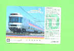 JAPAN -  Orange Picture Rail Ticket/Train As Scan - Monde