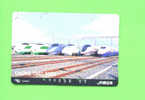 JAPAN -  Orange Picture Rail Ticket/Train As Scan - Monde