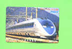 JAPAN -  Orange Picture Rail Ticket/Train As Scan - Monde