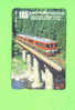 JAPAN - Orange Picture Rail Ticket/Train As Scan - World