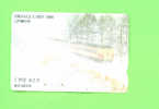 JAPAN - Orange Picture Rail Ticket/Train As Scan - Mondo