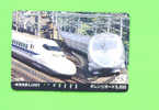 JAPAN - Orange Picture Rail Ticket/Train As Scan - Mundo