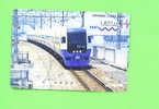 JAPAN - Orange Picture Rail Ticket/Train As Scan - Monde