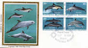 Iles Marshall.  Les Dauphins.  Un FDC De 1984. PRIX REDUIT! - Delfine