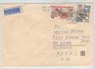 Czechoslovakia Cover Sent To USA 25-3-1986 CHESS Stamp - Lettres & Documents