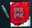 CACHAREL, AMOR AMOR, Eau De Toilette, Spray, 1,5 Ml, échantillon Tube Sur Carte - Muestras De Perfumes (testers)