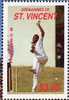 Cricket - Spiel Grenadinen Of St. Vincent 605 As Bloc 36 ** 7€ Cricket-player M. D. Marschall In The Stadion - Cricket