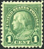 US #578 Mint Hinged 1c Franklin Of 1923 - Nuovi