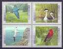 Canada 1997 Birds Oiseaux Aves Bluebird Gannet Tanager Grebe MNH - Palmípedos Marinos