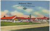 U.S.A. - DELAWARE - NEW CASTLE - HOLLYWOOD MOTEL - HWY. U.S. 40 - C-1940-50 - Sonstige & Ohne Zuordnung