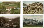 (633) Old Ireland Postcard - Carte Ancienne D´Irlande - Blair Castle - Causeway - Irish Cottage - Killarney - Antrim