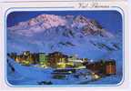 VAL THORENS - CREPUSCULE SUR LA STATION (TROU DE PUNAISE) - Val Thorens