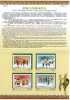 Folder Taiwan 2004 Folk Art Stamps Stilt Drum Music Religious Martial Art Acrobat - Unused Stamps