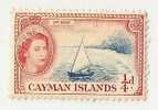 Cayman Islands, Year 1953, Mi 136, Queen Elisabeth II, MNH ** - Caimán (Islas)