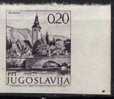 U-R    JUGOSLAVIA TURISMO  SLOVENIA BOHINJ  IMPERFORATE RR  NEVER HINGED - Imperforates, Proofs & Errors