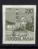 U-R    JUGOSLAVIA TURISMO  CROAZIA  HVAR  IMPERFORATE RR  NEVER HINGED - Ongetande, Proeven & Plaatfouten