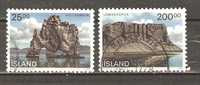 ICELAND 1990 - VIEWS - CPL. SET - USED OBLITERE GESTEMPELT USADO - Used Stamps