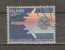 ICELAND 1983  - INTERNATIONAL COMMUNICATIONS YEAR  - USED OBLITERE GESTEMPELT USADO - Oblitérés