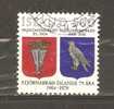 ICELAND 1979 - COAT OF ARMS - USED OBLITERE GESTEMPELT USADO - Usati