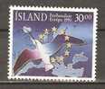 ICELAND 1990  YEAR OF TOURISM - USED OBLITERE GESTEMPELT USADO - Oblitérés