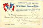 CPA En  FRANCHISE MILITAIRE -TRESOR Et POSTE N°100 -1915)-  En TRES BEL ETAT (voir Scan).- . - War 1914-18