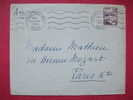 Maroc Lettre Casablanca 11 1 54 Cover Belege - Lettres & Documents