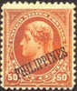 US Philippines #219 Mint Hinged 50c Overprint From 1899-1901 - Philippinen