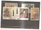 50382)n°6 Valori Quadri Giapponesi Nuovi E Dentellati - Unused Stamps