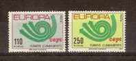 Cept 1973 Turquie Turkije Yvertn° 2050-51 *** MNH Cote 4.50 Euro - Neufs