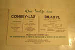 BUVARD PUBLICITAIRE 1950/60 / MEDICAMENT/ COMBEY LAX + BILAXYL - Produits Pharmaceutiques