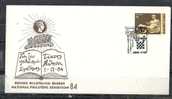 GREECE ENVELOPE  (B 0034)  NATIONAL PHILOTECH EXHIBITION 84 "FOR CULTURE - SCIENCE - ARTS   -  ATHENS   1.12.1984 - Postal Logo & Postmarks